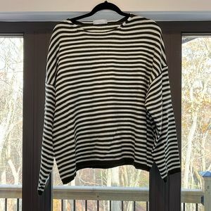 Carly Jean Los Angeles CJLA Olive Green Wesley OS Sweater